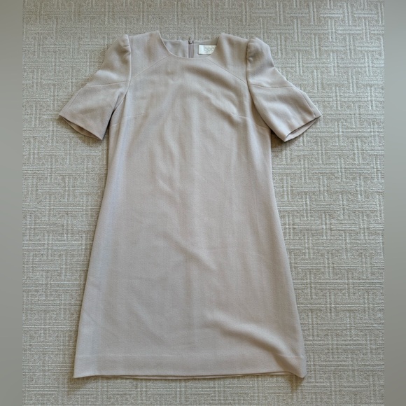 Goat Beige Wool Dress Size 6 - Picture 1 of 9